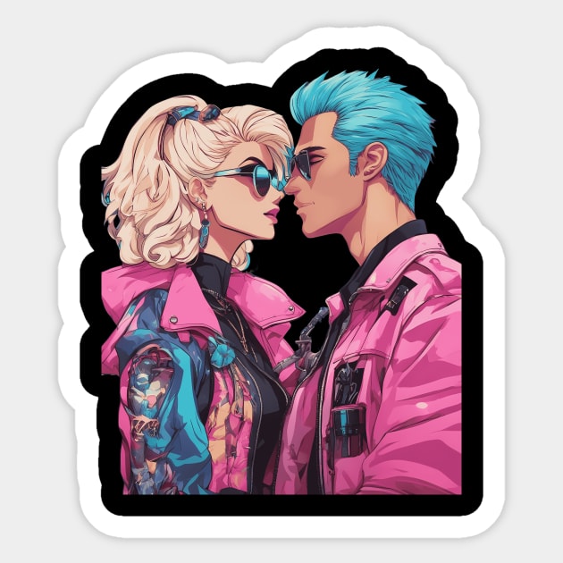 Anime True Love Exists Sticker by animegirlnft